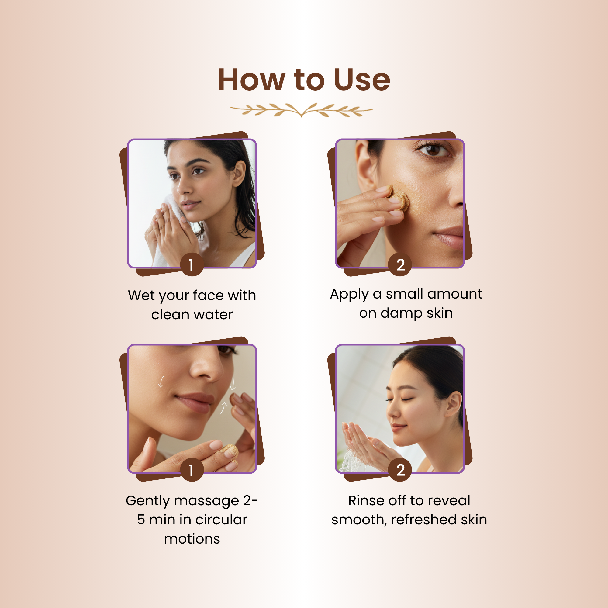 Havintha Coffee Face Scrub | Natural Exfoliator for Glowing Skin | Gentle, Skin-Brightening Formula – 100gm