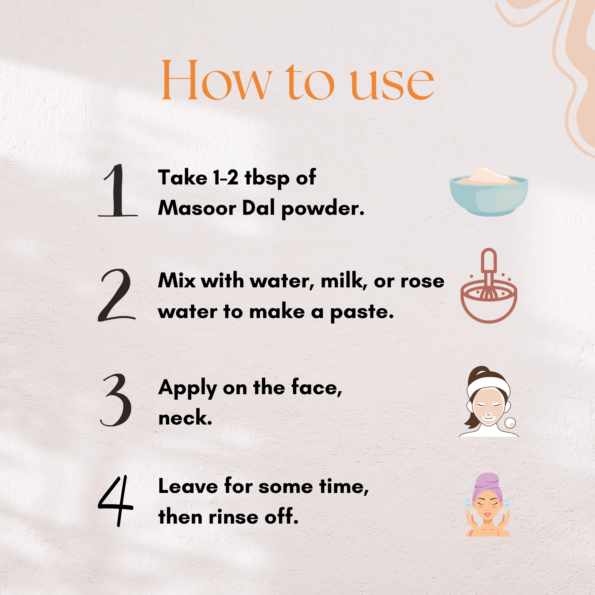 Havintha Masoor Dal Powder | For Glowing Skin | Good For All Skin Type | 100 Grams (JAR)