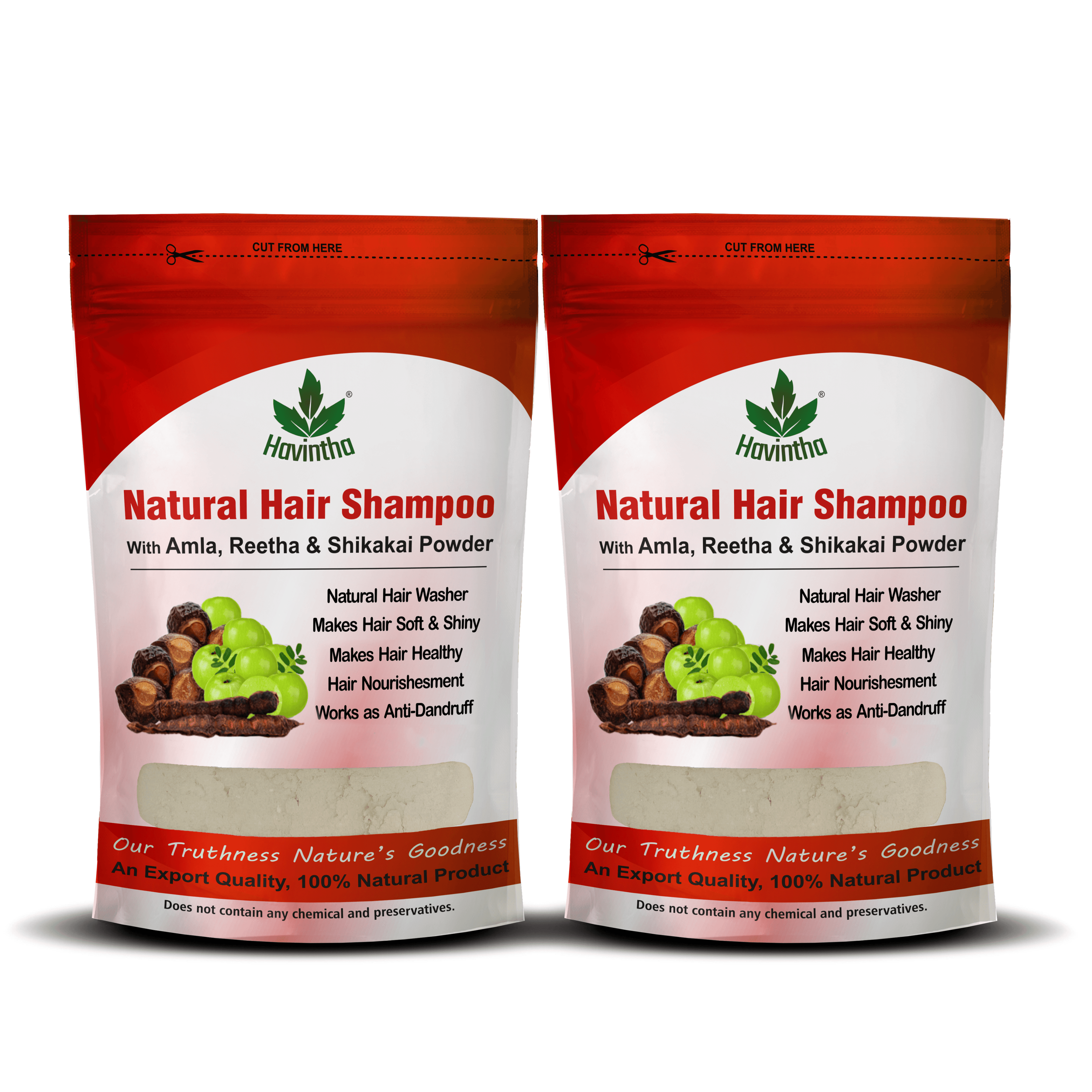 Amla Reetha Shikakai Powder Natural Hair Shampoo for Hair - 227 Grams