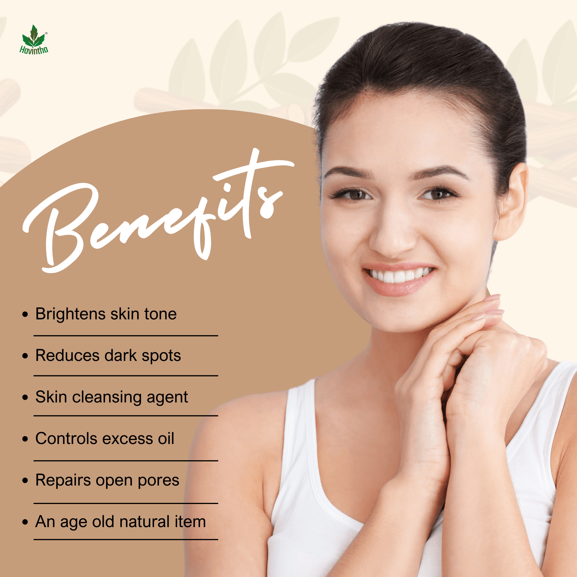Havintha Natural Multani Mitti Powder | Natural Face Pack & Skin Care | 250 Grams (JAR)