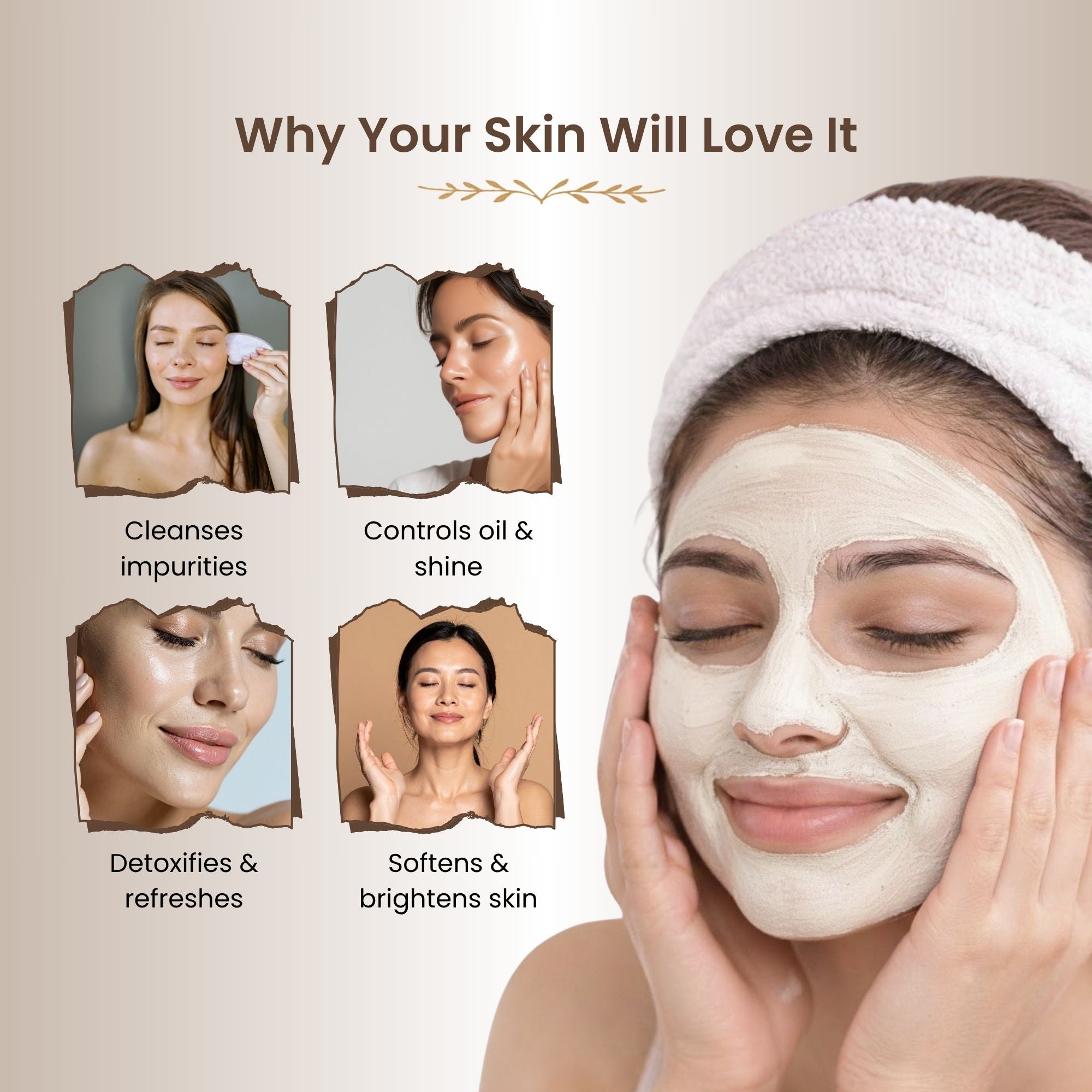 Havintha Kaolin Clay Powder 250g – Pure & Natural Face Mask for Skin & Hair | Deep Pore Cleansing, Oil Control & Gentle Exfoliation | Helps Reduce Acne, Blackheads & Uneven Skin Tone | For Men & Women