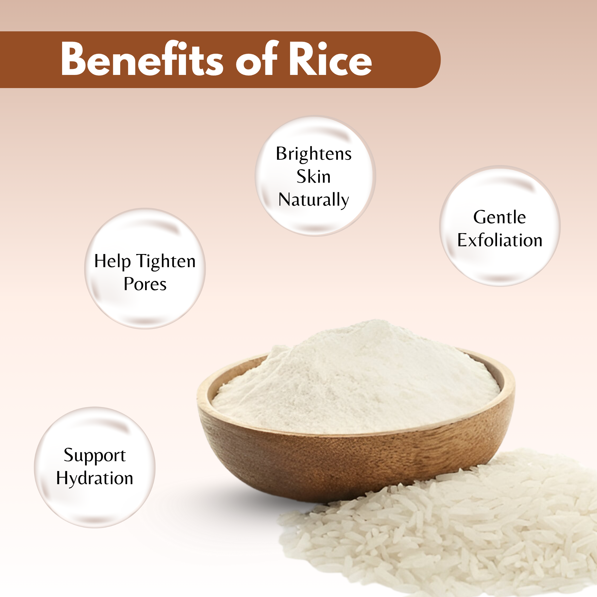 Havintha Natural Rice Powder Mask | Brightening Rice Mask | Glowing Skin | 100 Grams