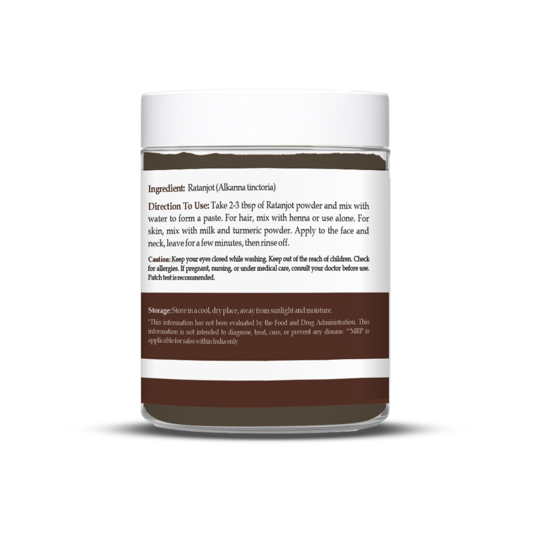 Havintha Ratanjot Powder (Root) Use for Hair Fall, Hair Growth, Skin Burns (80 g)