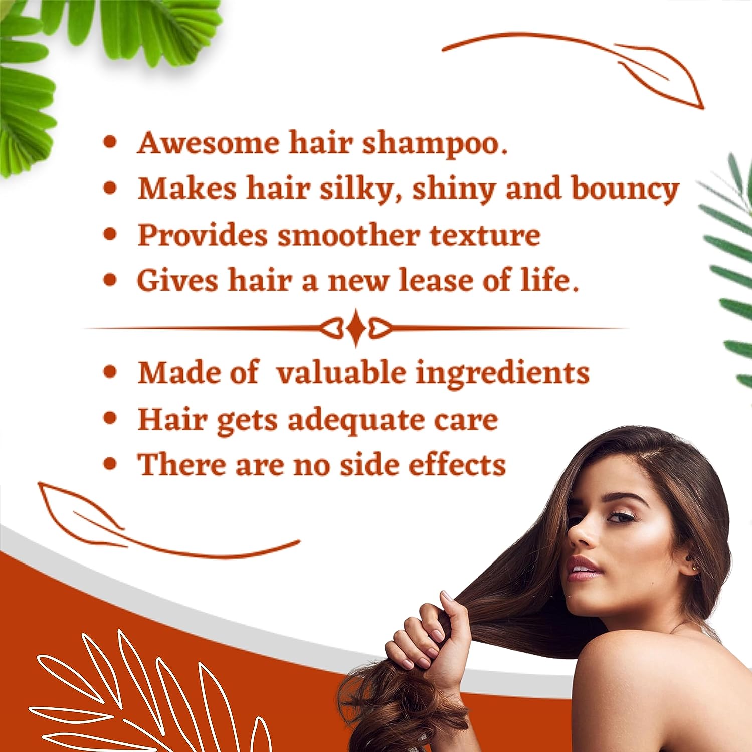 Havintha Natural Hair Shampoo With Methi Dana, Amla, Reetha and Shikakai | Promotes Hair Growth- 227 Grams