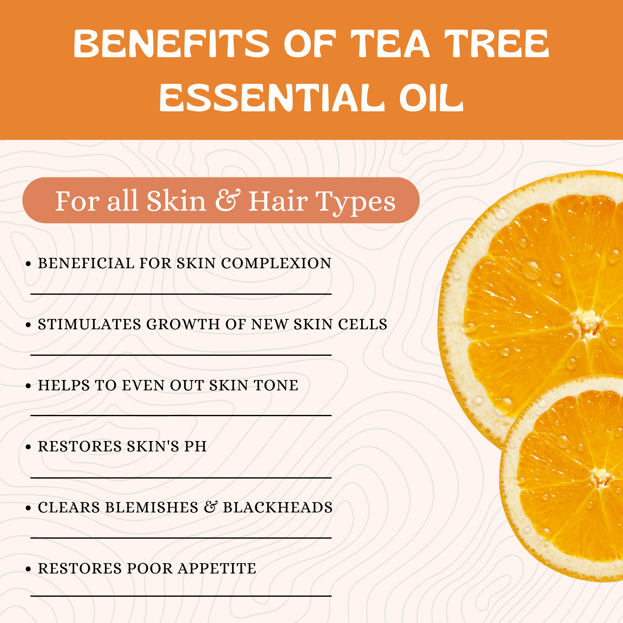 Havintha Pure and Organic Mandarin Essential Oil for Hair Care , Acne & Wrinkles and Aromatherapy-15 ml.