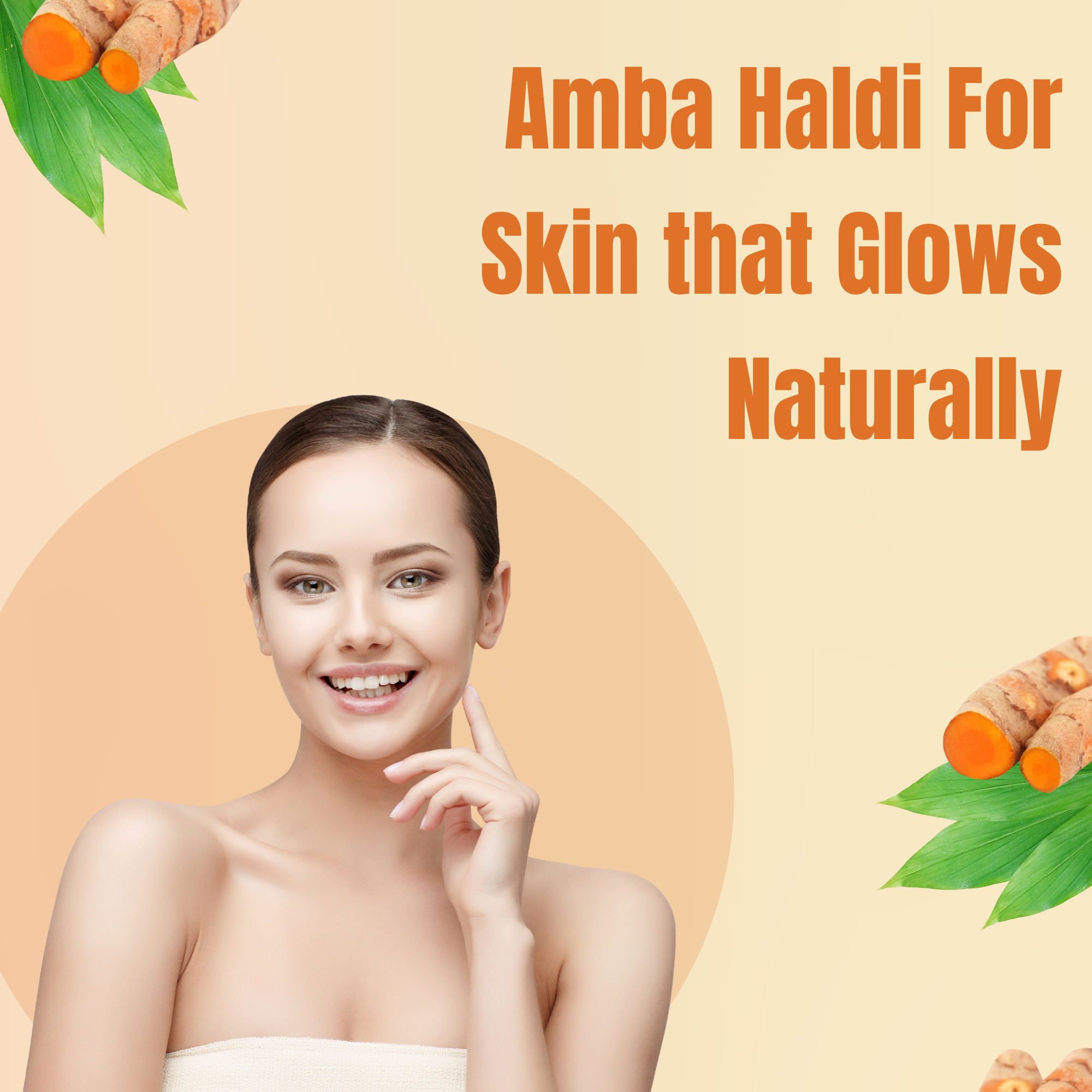 Havintha Wild Turmeric Powder for Face | Amba Haldi | Promotes Glowing Skin - 100 Grams