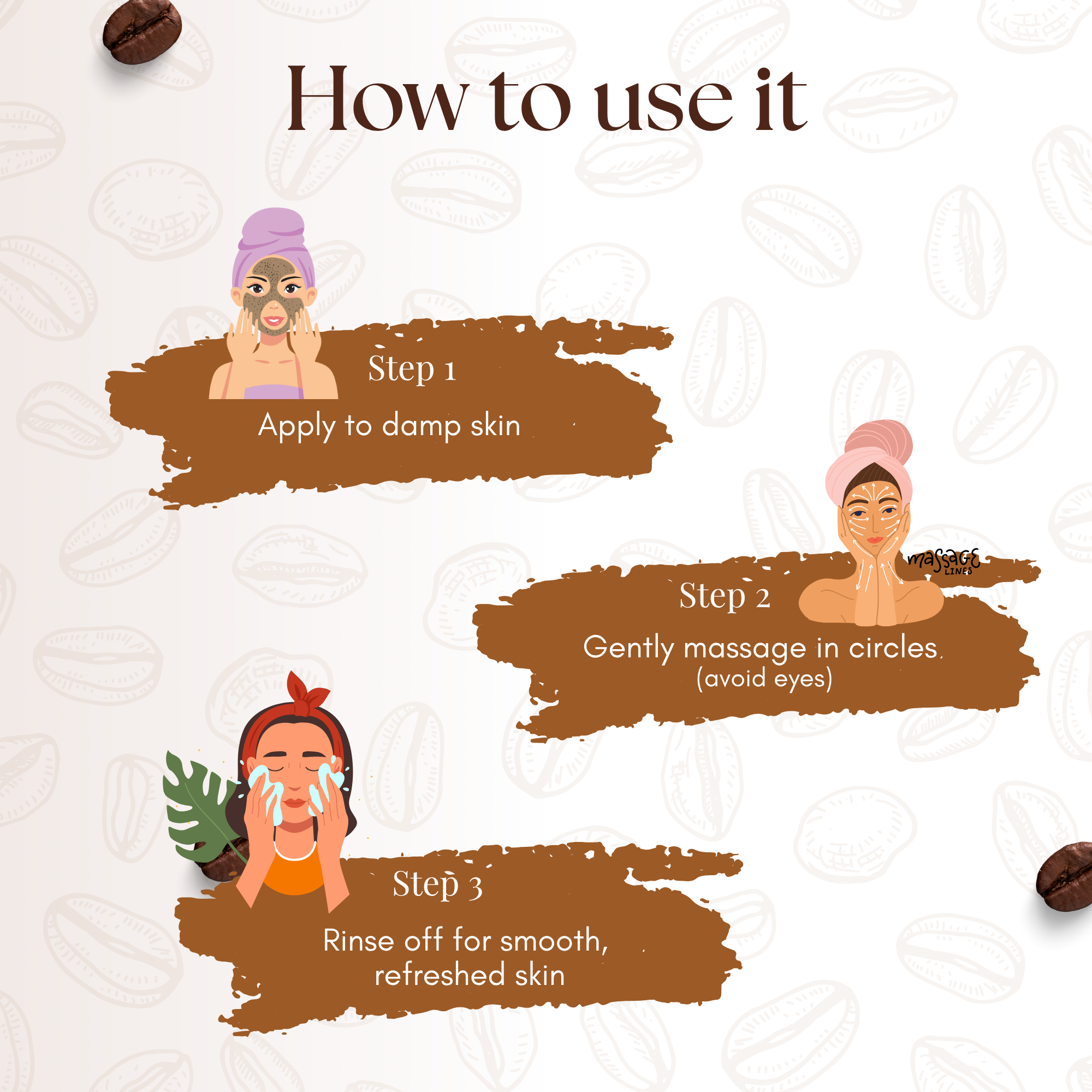 Havintha Coffee Face Scrub | Natural Exfoliator for Glowing Skin | Gentle, Skin-Brightening Formula – 100gm
