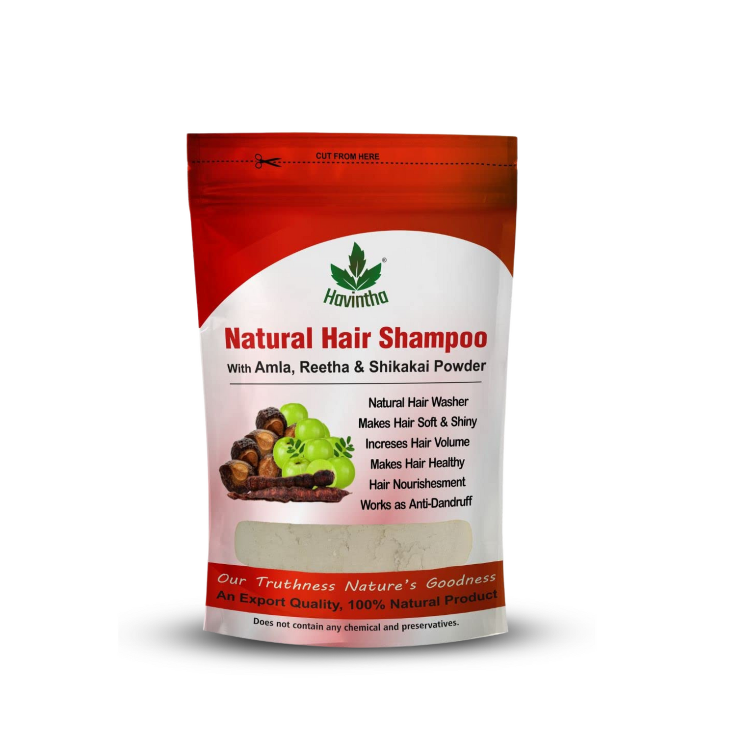 Amla Reetha Shikakai Powder Natural Hair Shampoo for Hair - 227 Grams
