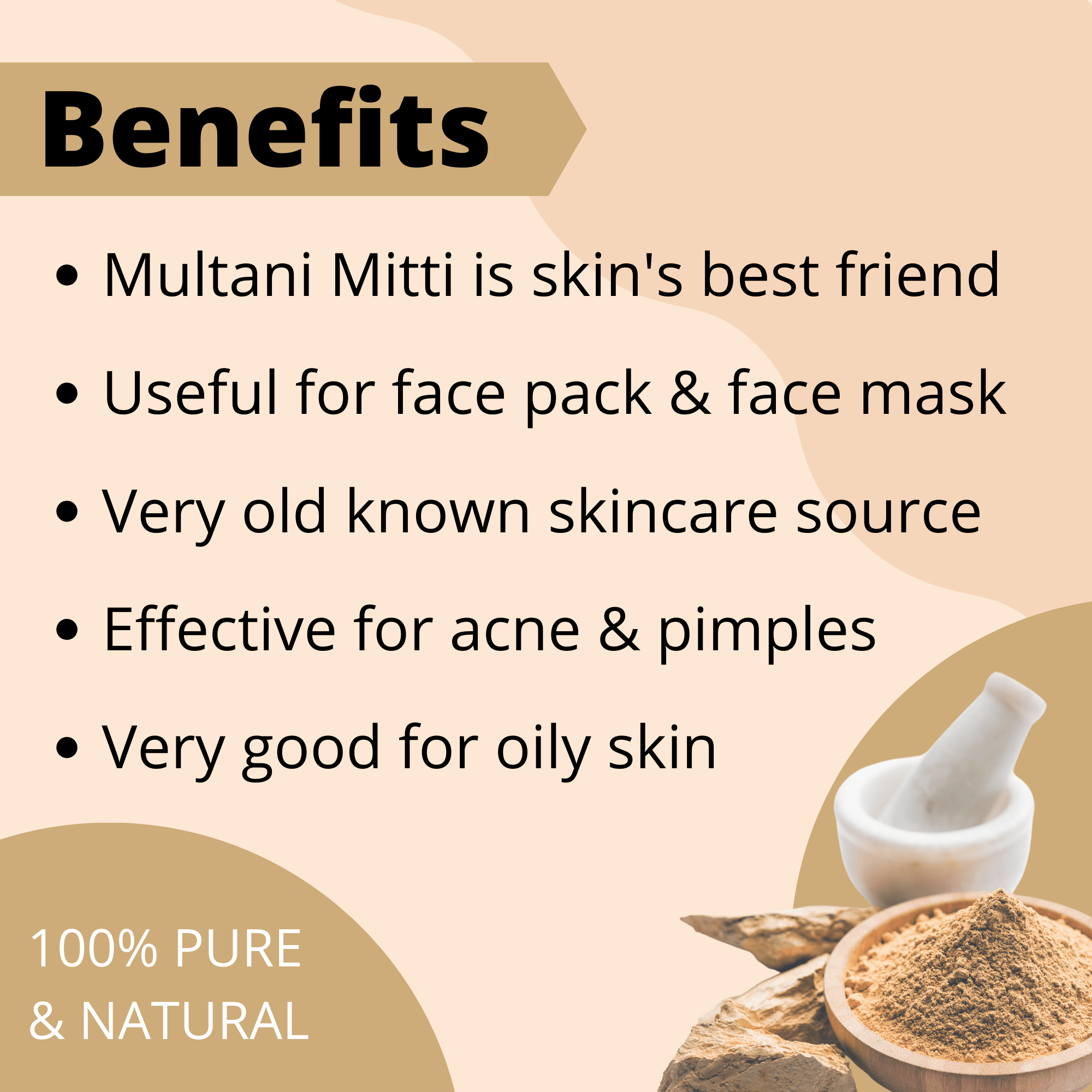 Natural Multani Mitti Powder Product Of Havintha, Natural Fuller&