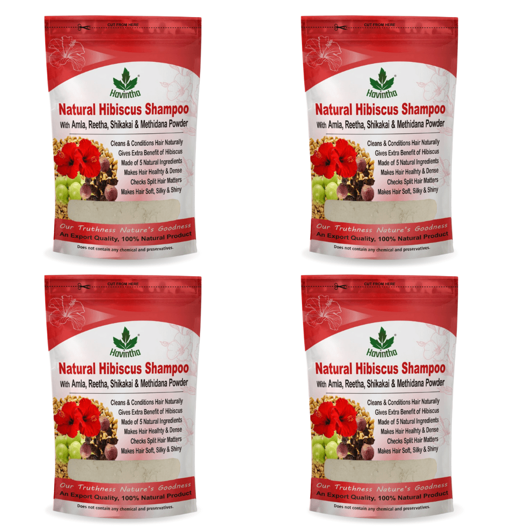Natural Hibiscus Powder Shampoo | Prevents Hair Fall & Nourishes Lifeless Hair | for Overall Hair Growth | Men & Women (227g)