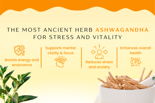 Stress-relieving Ashwagandha herb benefits