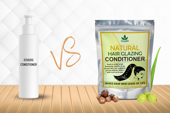 Havintha's Purely 100% Natural Hair Conditioner V/s Market-Based Hair Conditioners