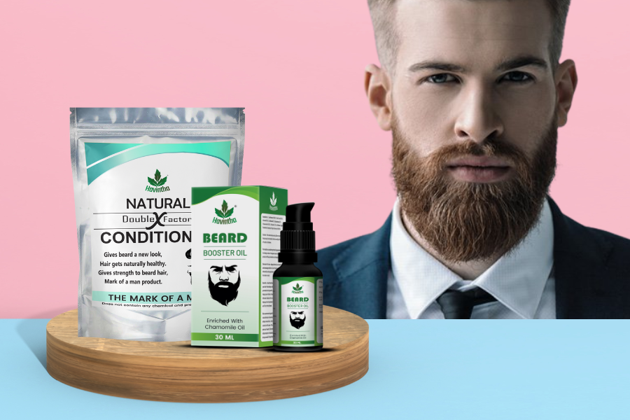 Men's Grooming Partner: Beard Oil & Conditioner