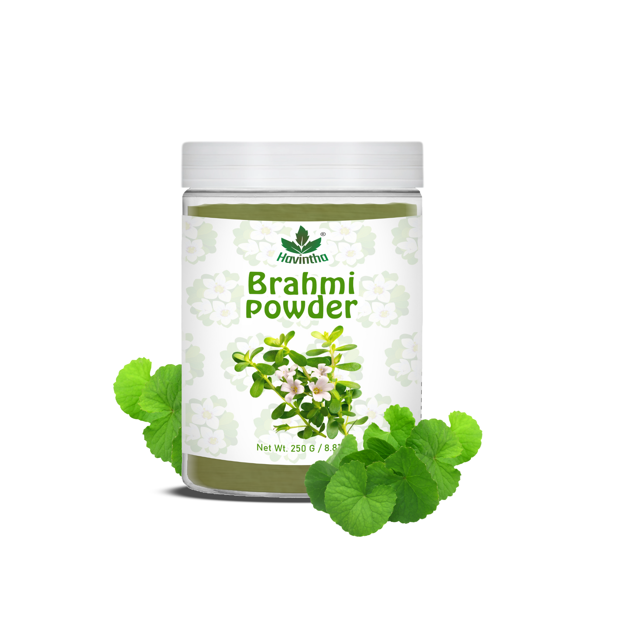 Havintha Brahmi Powder | For Good Health &amp; Haircare | 250 Grams (JAR)