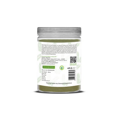 Havintha Curry Leaves Powder | For Strong &amp; Healthy Hair |  250 Grams (JAR)