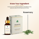 Havintha Natural Rosemary Essential Oil for Hair and Skin care | 100 % pure Aroma - 15 ml.  (15 ml)