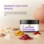 Havintha Natural Kumkumadi Glowing Skin Scrub Powder – Herbal Formulation | Brightening & Revitalizing Face Scrub | Helps Tan & Dead Skin - Suitable for All Skin Types | For Men & Women - 100gm