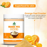 Havintha Orange Peel Powder for Face Whitening, Citrus aurantium (Santra Chilka) Pure - 227g