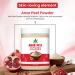 Havintha Natural Anar Peel Powder | For Glowing Skin | Herbal Skin Care | 250 Grams (JAR)