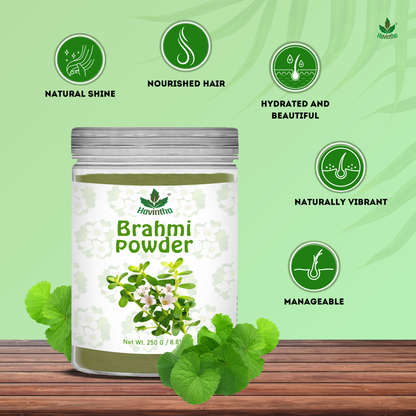 Havintha Brahmi Powder | For Good Health &amp; Haircare | 250 Grams (JAR)