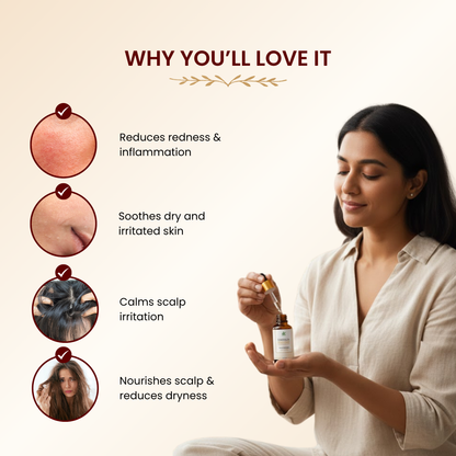 Havintha Sandalwood Essential Oil 15ml | Natural Sandalwood Aroma Oil | Hair &amp; Skin Care