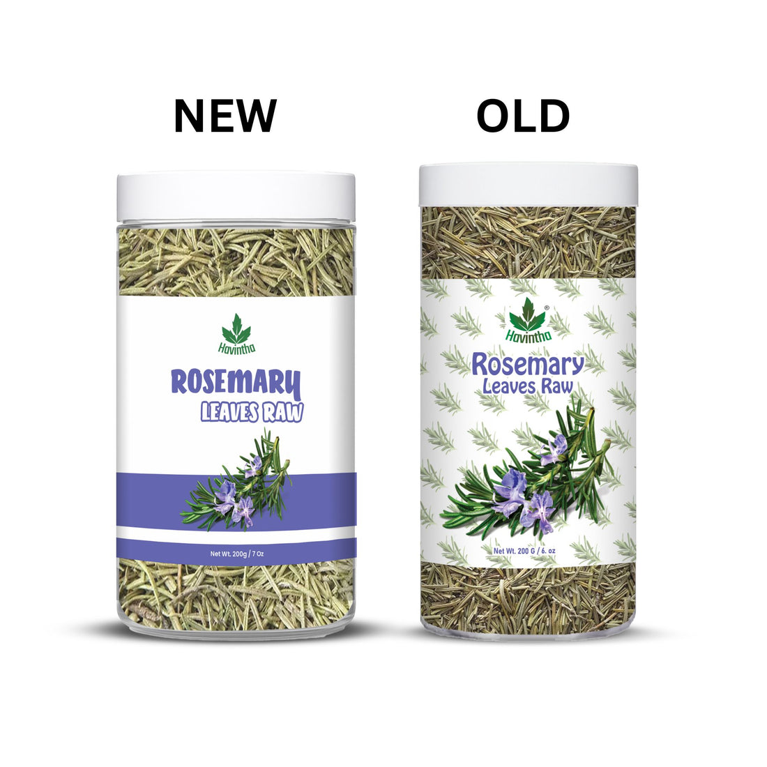 Havintha Rosemary Leaves 200g | Natural Dried Rosemary Leaves for Hair Care | Premium Quality