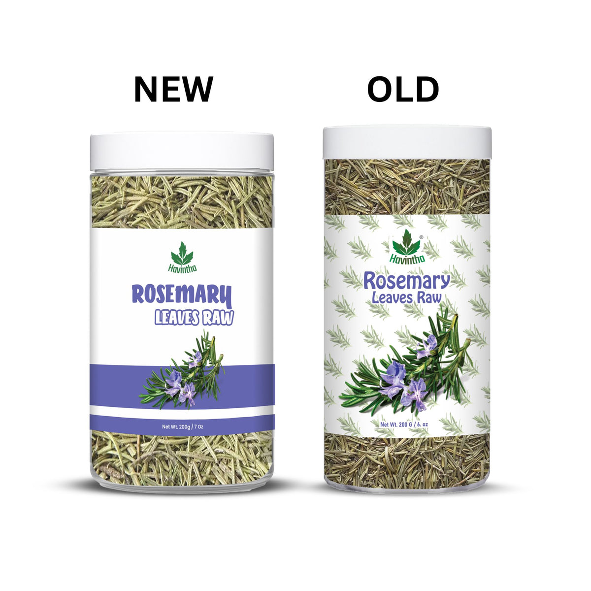 Havintha Rosemary Leaves 200g | Natural Dried Rosemary Leaves for Hair Care | Premium Quality