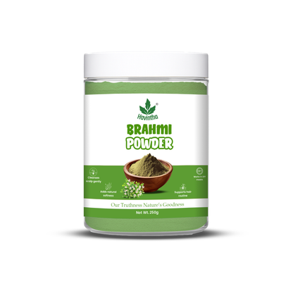 Havintha Brahmi Powder | For Good Health &amp; Haircare | 250 Grams (JAR)