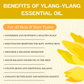 Havintha Ylang-Ylang Essential Oil For Deminishes Acne and Helpful For Hair Lice - Pure Aroma - 15ml.