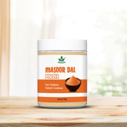 Havintha Masoor Dal Powder 100g | Natural Red Lentil Face Pack | Skin Glow &amp; Care