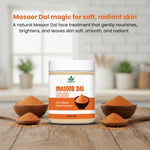 Havintha Masoor Dal Powder | For Glowing Skin | Good For All Skin Type | 100 Grams (JAR)