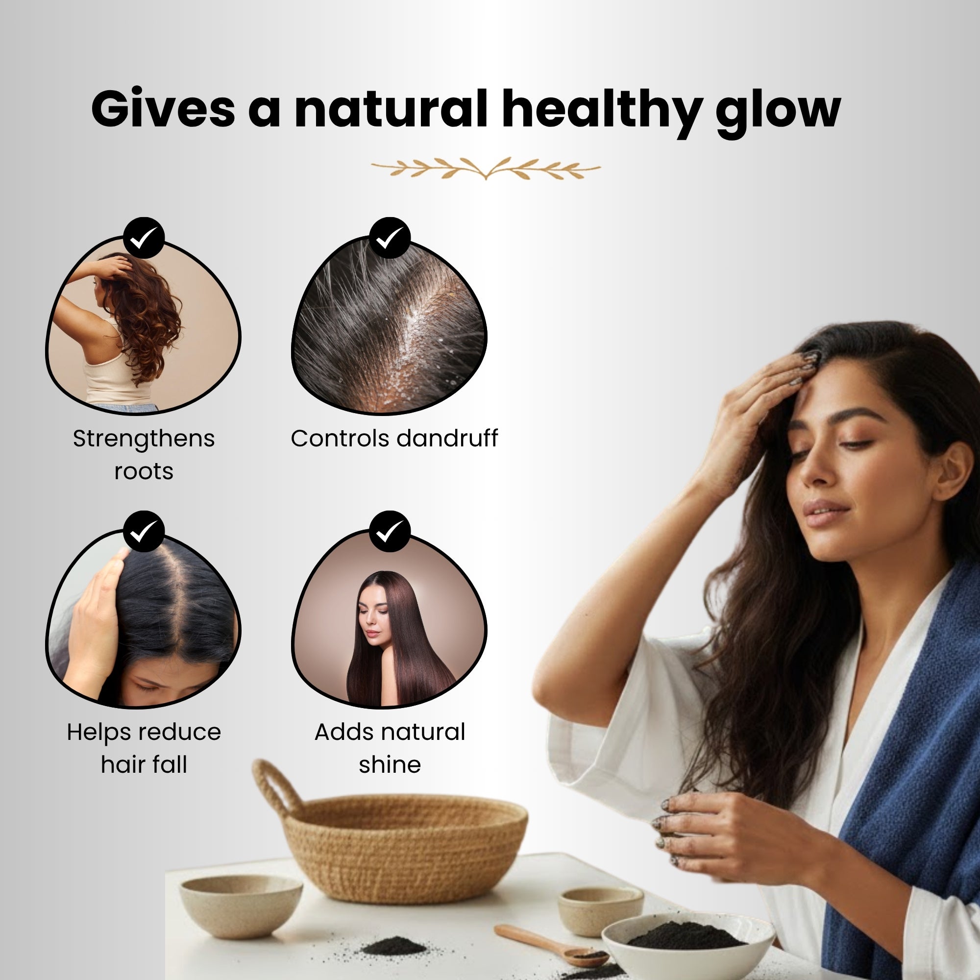 Havintha Kalonji Powder 227g | Chemical-Free Black Seed Powder for Hair Strength, Split Ends Repair &amp; Daily Wellness