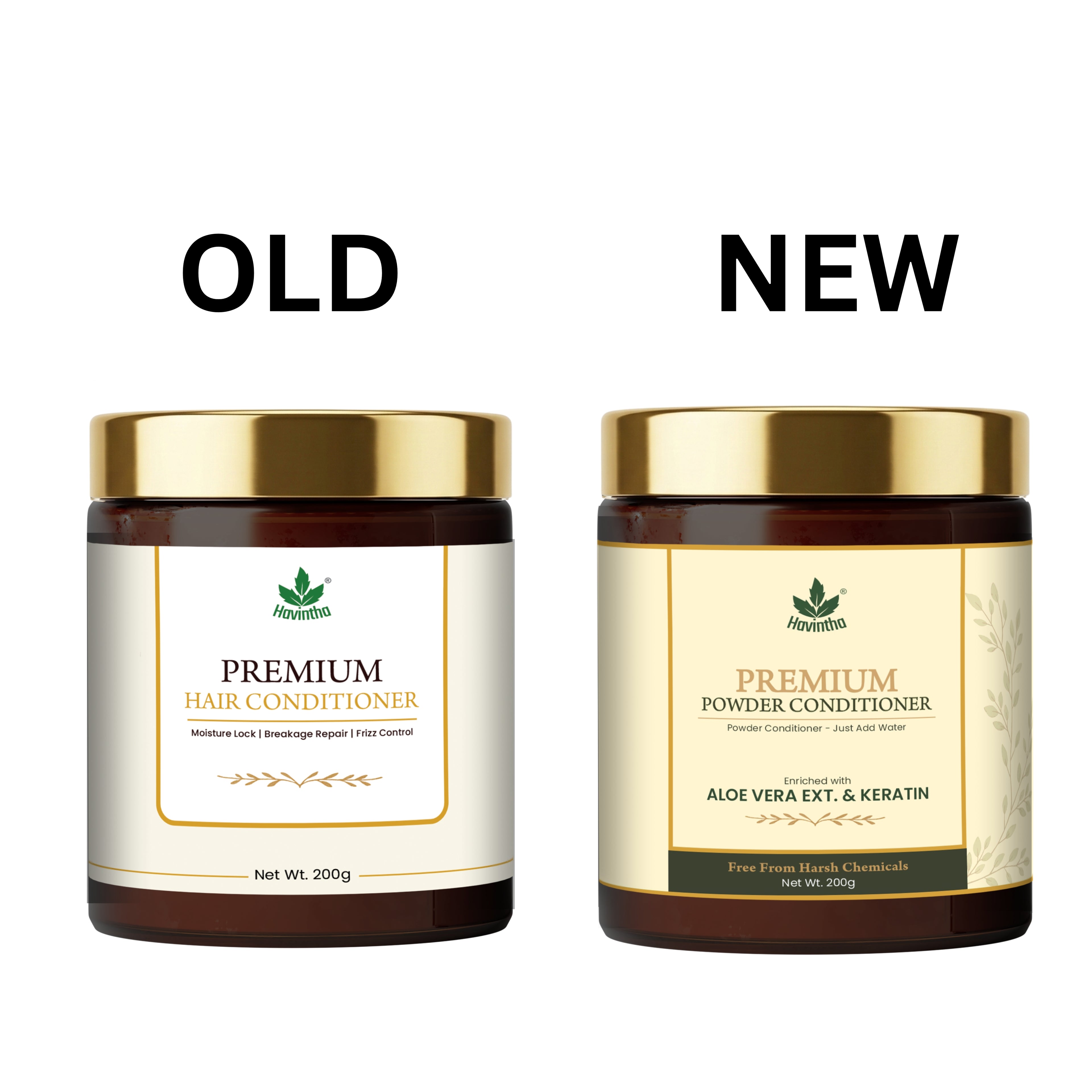 Havintha Premium Hair Conditioner 200g with Aloe Vera &amp; Keratin for Smooth, Strong, Shiny Hair