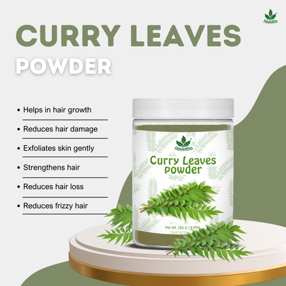 Havintha Curry Leaves Powder | For Strong &amp; Healthy Hair |  250 Grams (JAR)