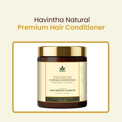 Havintha Premium Hair Conditioner 200g with Aloe Vera &amp; Keratin for Smooth, Strong, Shiny Hair