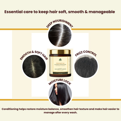Havintha Premium Hair Conditioner 200g with Aloe Vera &amp; Keratin for Smooth, Strong, Shiny Hair