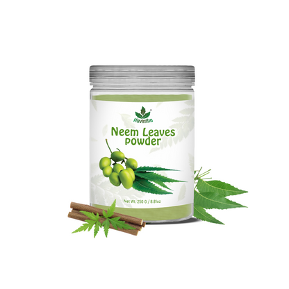 Havintha Natural Neem Powder | For Antioxidant Benefits | For Hair &amp; Skin Care | 250 Grams (JAR)