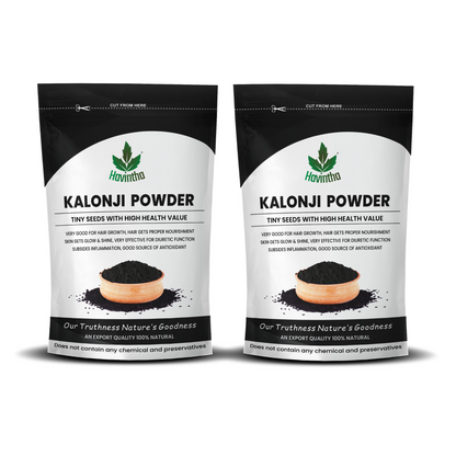 Havintha kalonji powder for managing sugar levels hair growth split ends skin health - 227 grams