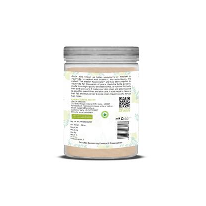 Havintha Natural Amla Powder | 250 Grams (JAR)