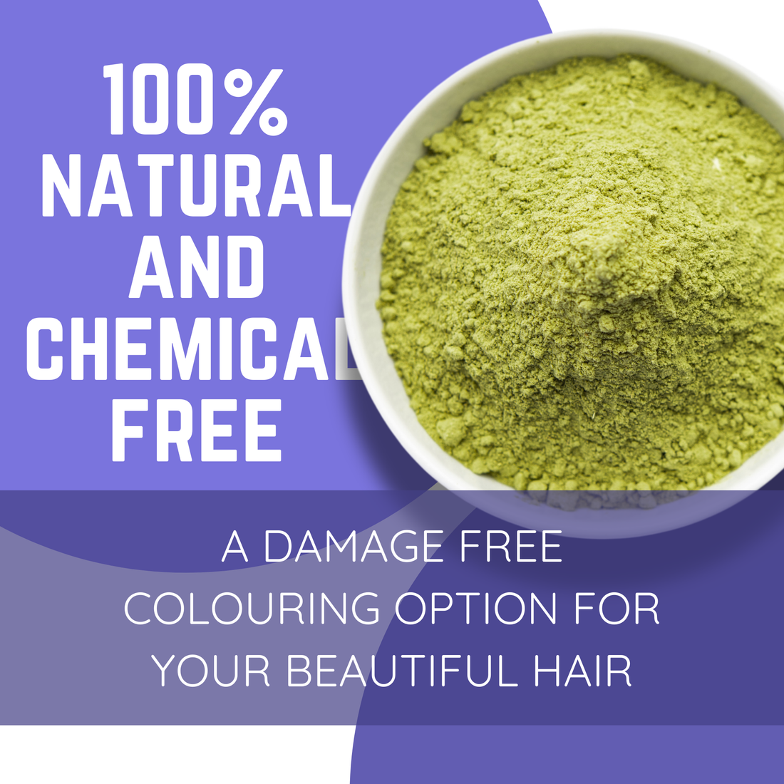 Havintha Natural Indigo Powder and Henna Powder Combo for Black Hair Colour (200g+200g)