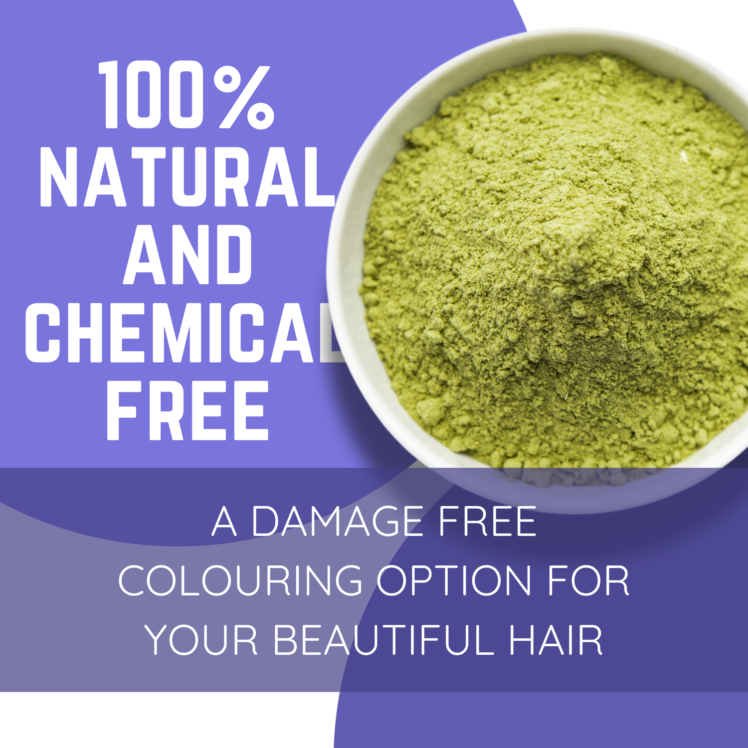 Havintha Natural Indigo Powder and Henna Powder Combo for Black Hair Colour (200g+200g)