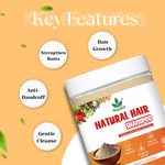 Natural Methidana Powder Shampoo & Hair Oil | For Hair Growth & Scalp Clean | Men & Women - 500gm