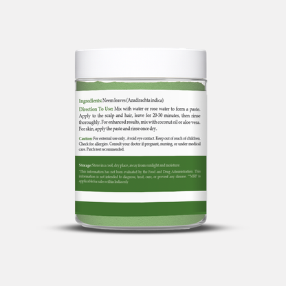 Havintha Natural Neem Powder Azadirachta Indica For Skin, Hair and Health - 100 g