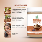 Havintha Shikakai Powder 250g | Natural Shikakai Powder for Hair Care | Healthy Hair Support