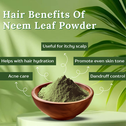 Havintha Natural Neem Powder Azadirachta Indica For Skin, Hair and Health - 100 g