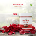 Havintha Rose Petals Powder 250g | 100% Pure Natural Face Pack Powder for Glowing Skin