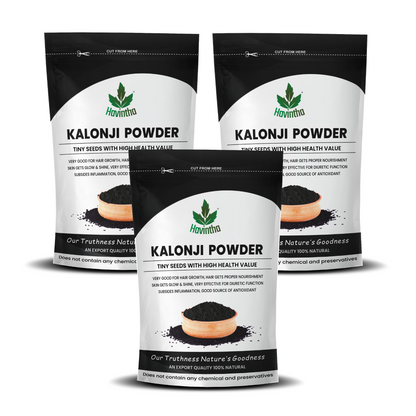 Havintha kalonji powder for managing sugar levels hair growth split ends skin health - 227 grams