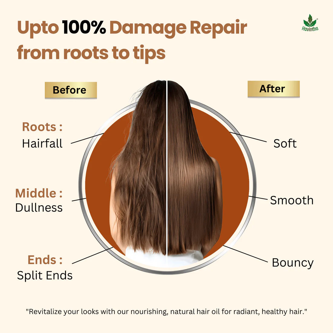 Havintha Natural Methidana Shampoo(227 GM) with Amla Reetha Shikakai Powder for All Type Hair and Jata Amrit Hair Oil (100 ML) With Rosemary, Tea Tree, Lavender, Castor Oil, Ratanjot, Black Seeds For Men &amp; Women, Totally Organic