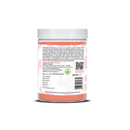 Havintha Natural Rose Petals Powder | For Skin Brightening | 250 Grams (JAR)