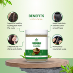 Havintha Natural Bhringraj Powder | For Strong & Silky Hair | 250 Grams (JAR)